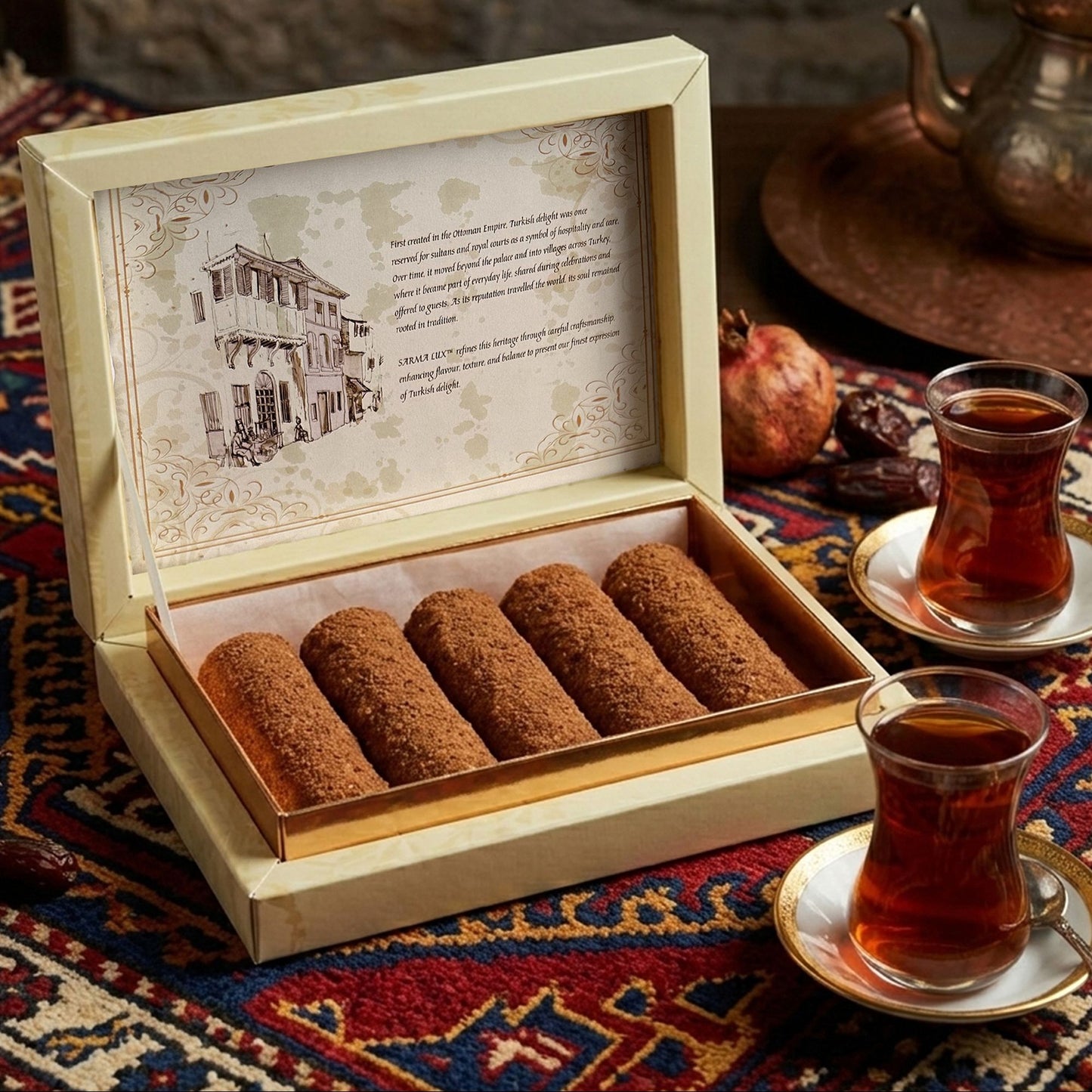 Caramel Turkish Delight