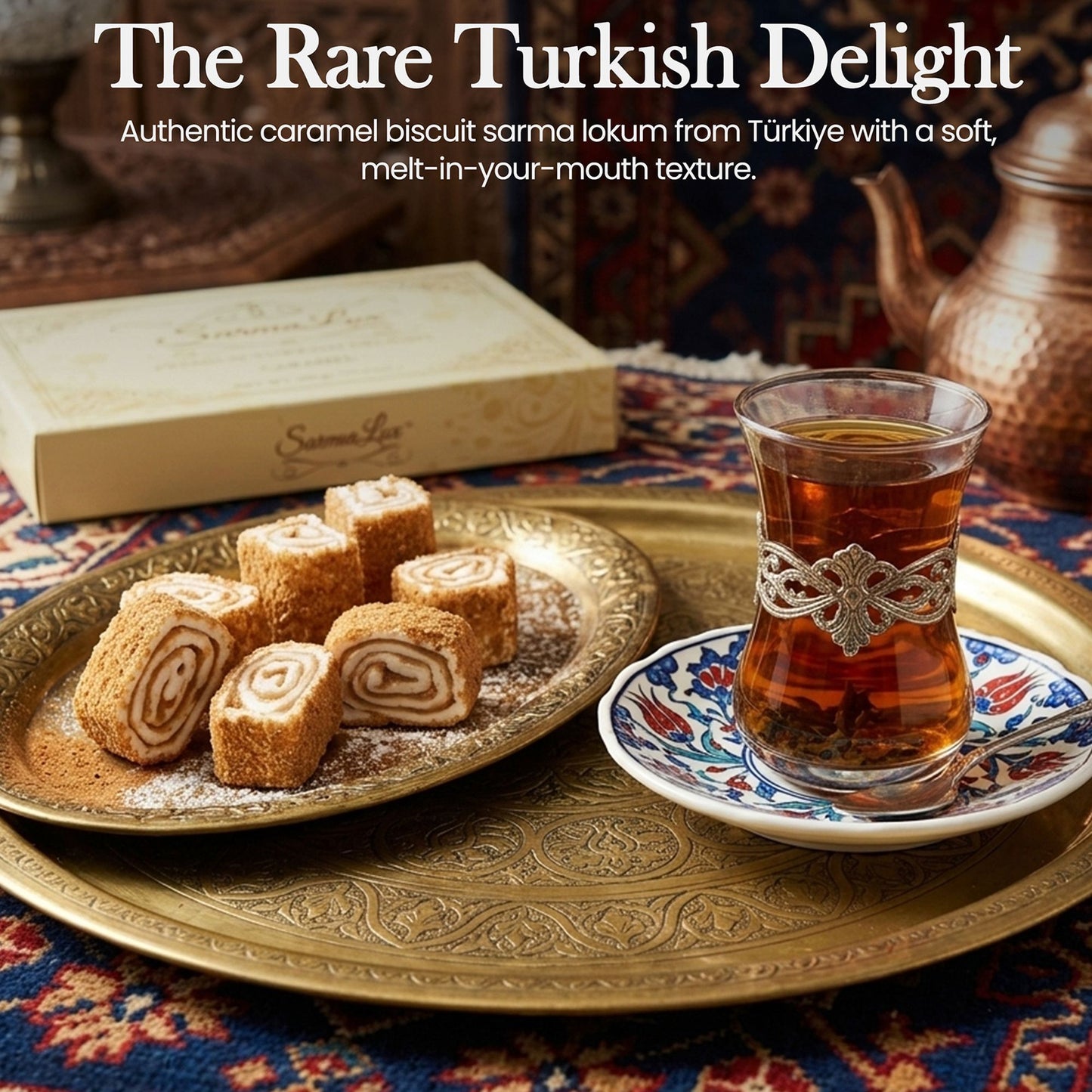 Caramel Turkish Delight